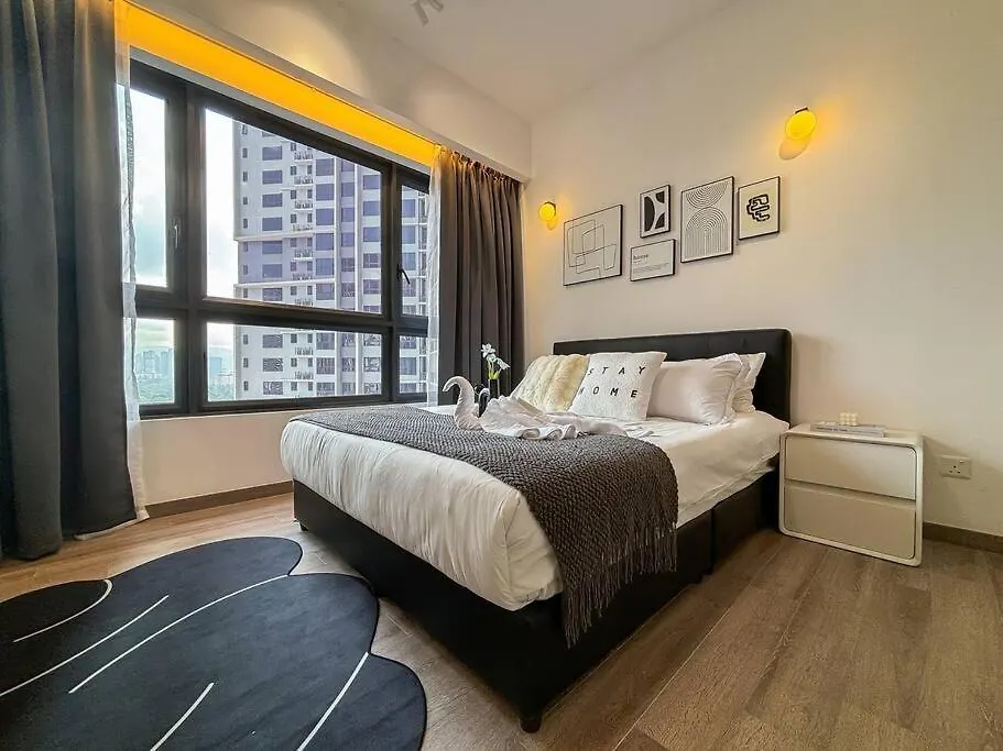 Agile Bukit Bintang Dark Grey Aesthetic Home Near Trx, Pavilion Kuala Lumpur Apartment