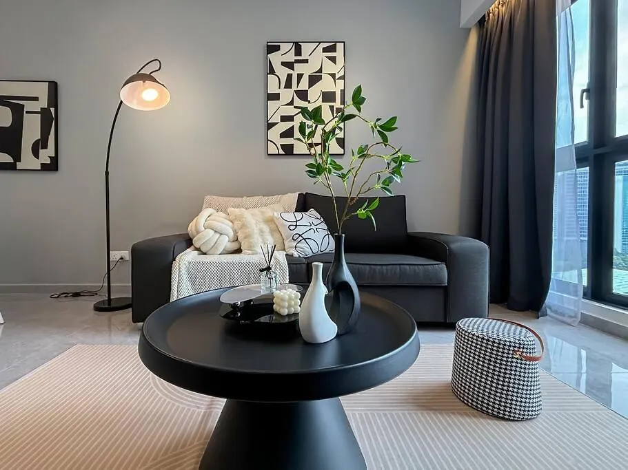 Agile Bukit Bintang Dark Grey Aesthetic Home Near Trx, Pavilion Kuala Lumpur 0*,