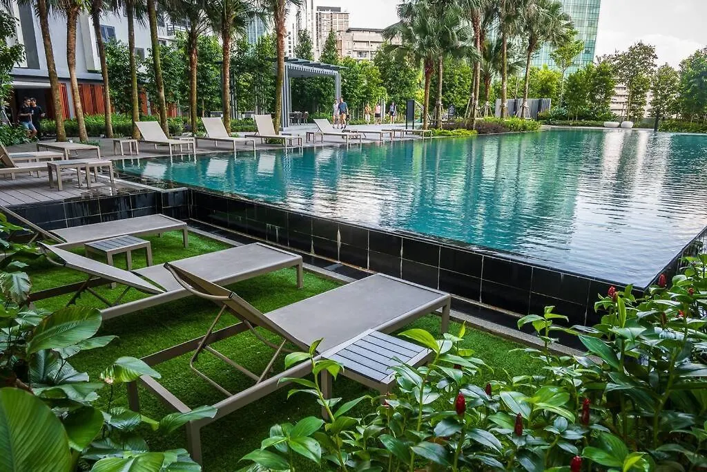Agile Bukit Bintang Dark Grey Aesthetic Home Near Trx, Pavilion Kuala Lumpur Apartment